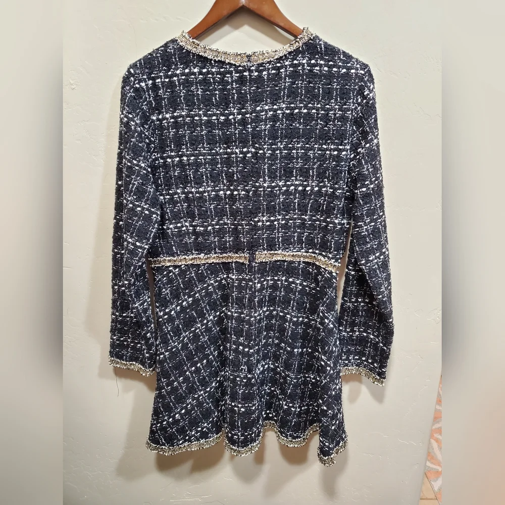 Elegant Shein tweed dress - Picture 4 of 8